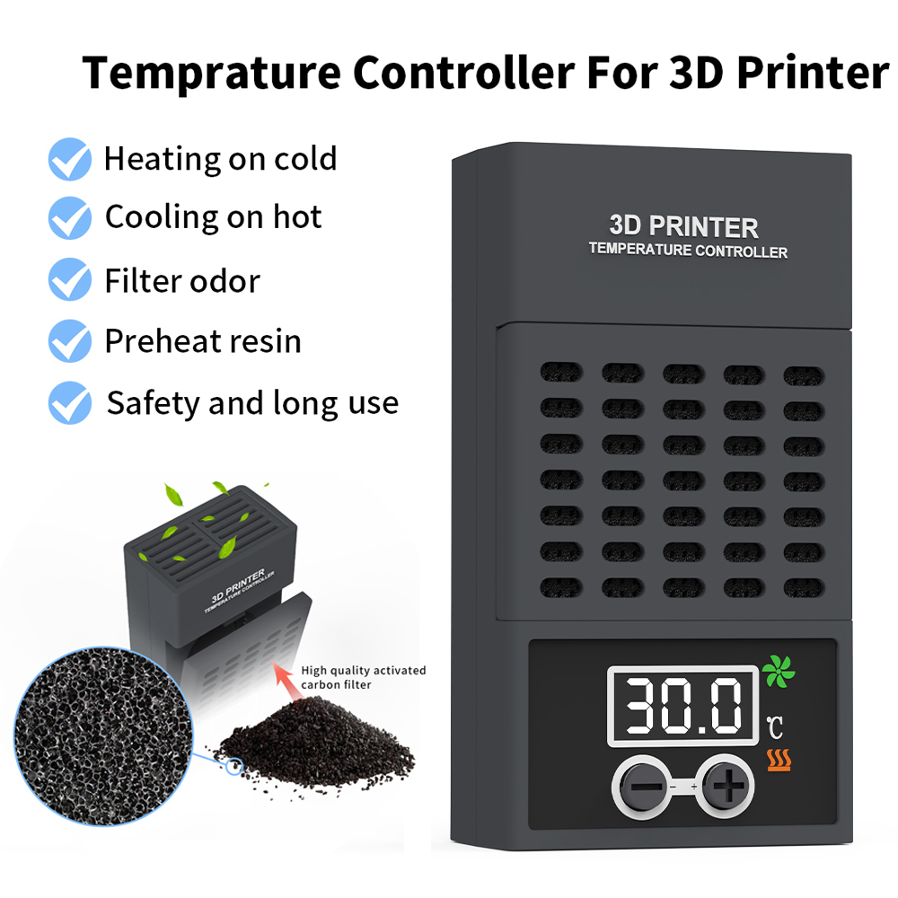 3D Printing Elegoo - Pemanas Mini untuk ELEGOO,ANYCUBIC,CREALITY LCD DLP