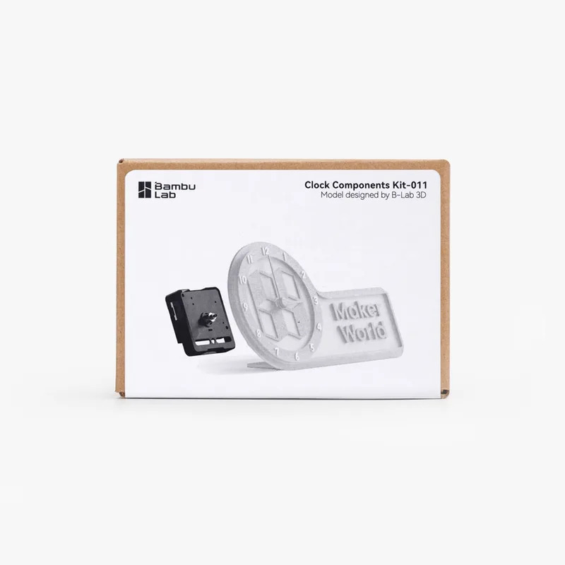3D Printing Design Maker - Untuk Kit Komponen Jam Bamboo Lab,