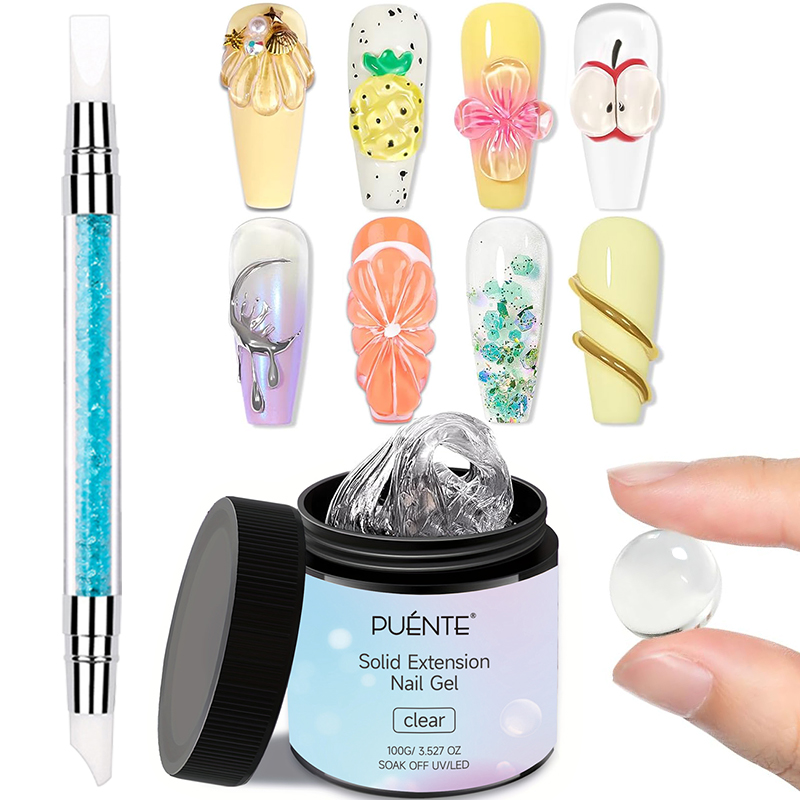 3D Printing Glue Stick - Kit Gel Nail Art PUENTE 100g