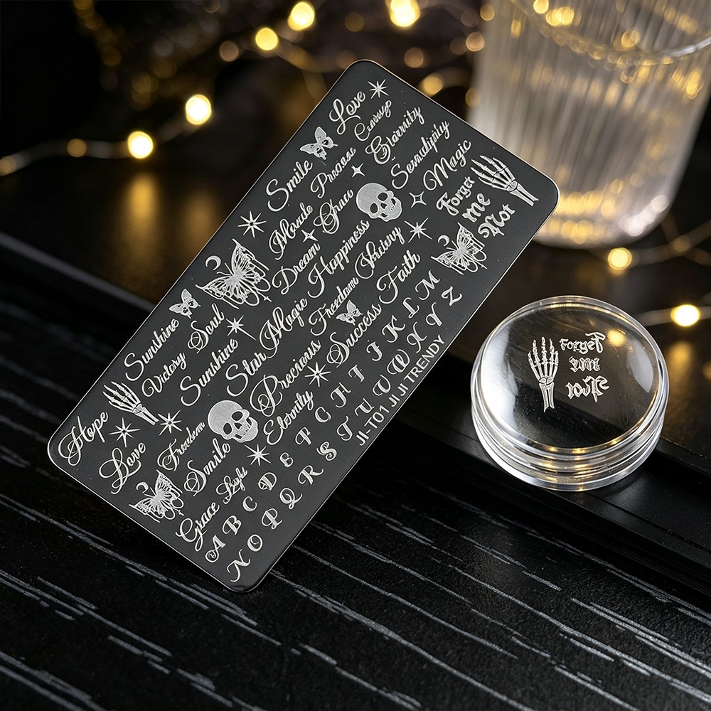 Pelat Stamping Kuku Halloween  - 3D Printing Stainless Steel ulasan dan harga