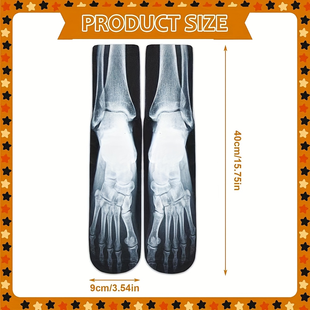 Kaus Kaki Kru X-Ray Kerangka 3 - 3D Printing X Ray ulasan dan harga