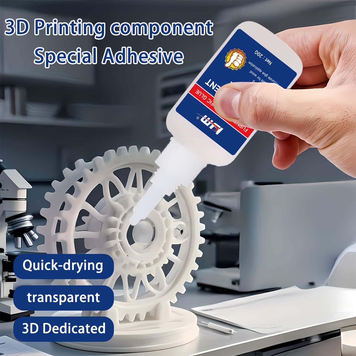Perekat Transparan Cepat Kerin - 3D Printing Glue Stick ulasan dan harga