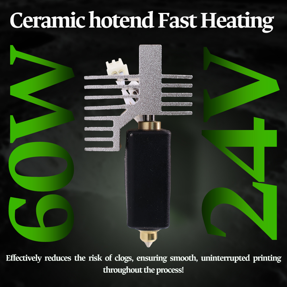 Upgrade Hotend Keramik untuk K - 3D Printing Elegoo ulasan dan harga