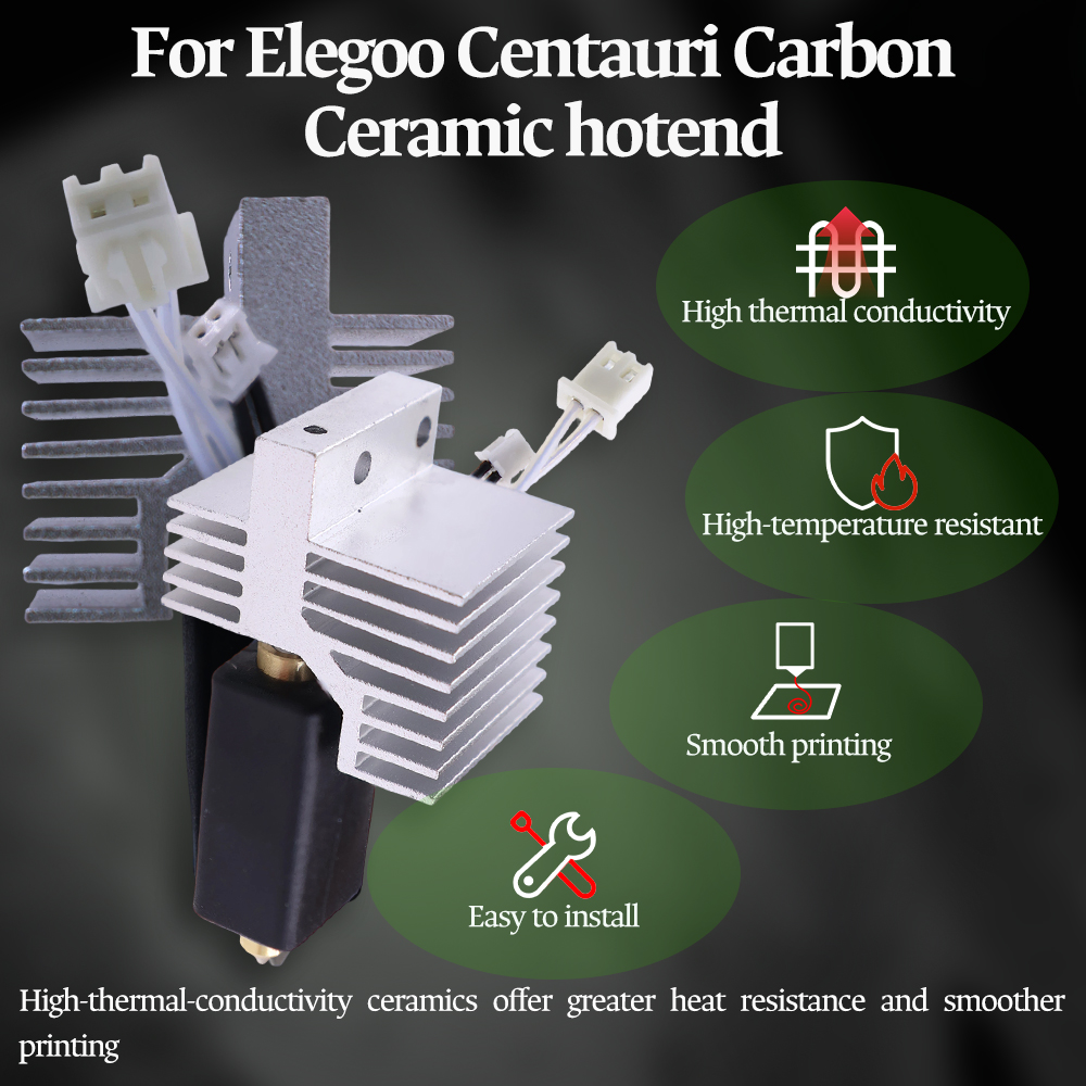 Upgrade Hotend Keramik untuk K - 3D Printing Elegoo ulasan dan harga