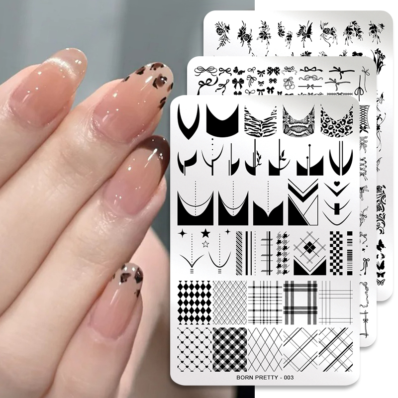 BORN PRETTY Cetakan Stamping N - 3D Printing Stainless Steel ulasan dan harga