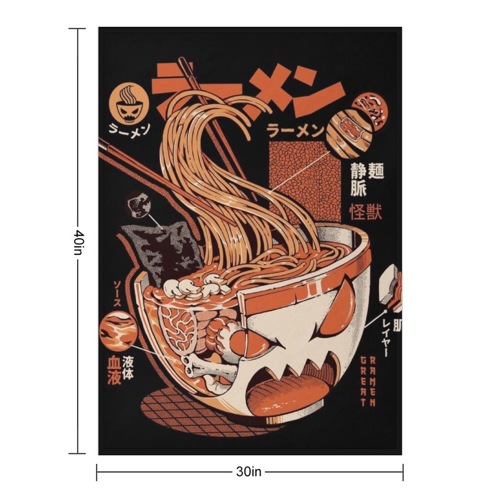 Black X-ray Great Ramen! Selim - 3D Printing X Ray ulasan dan harga
