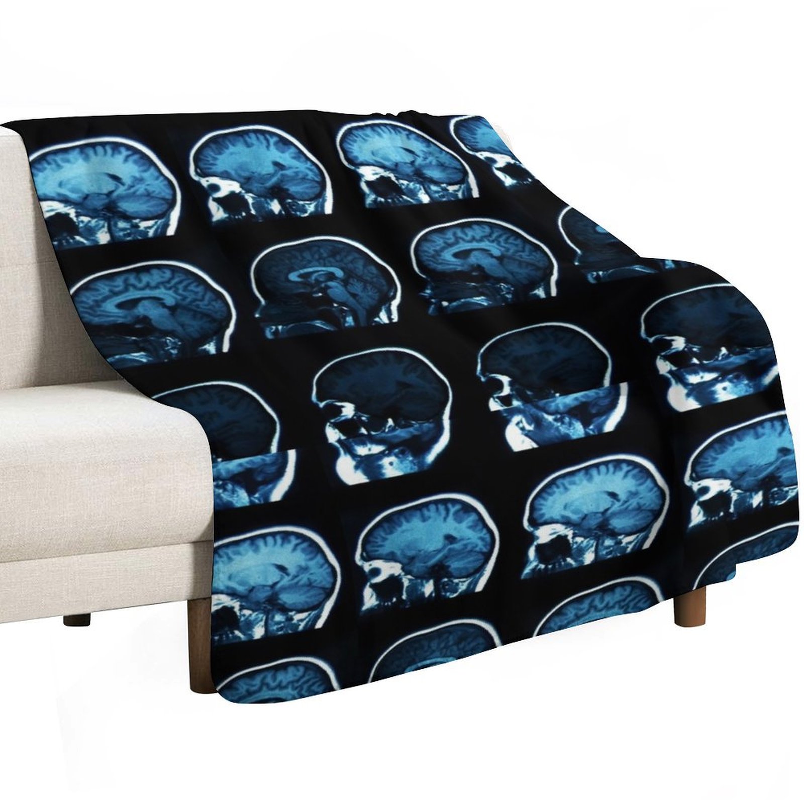 Selimut Motif MRI Otak dan Sin - 3D Printing X Ray ulasan dan harga