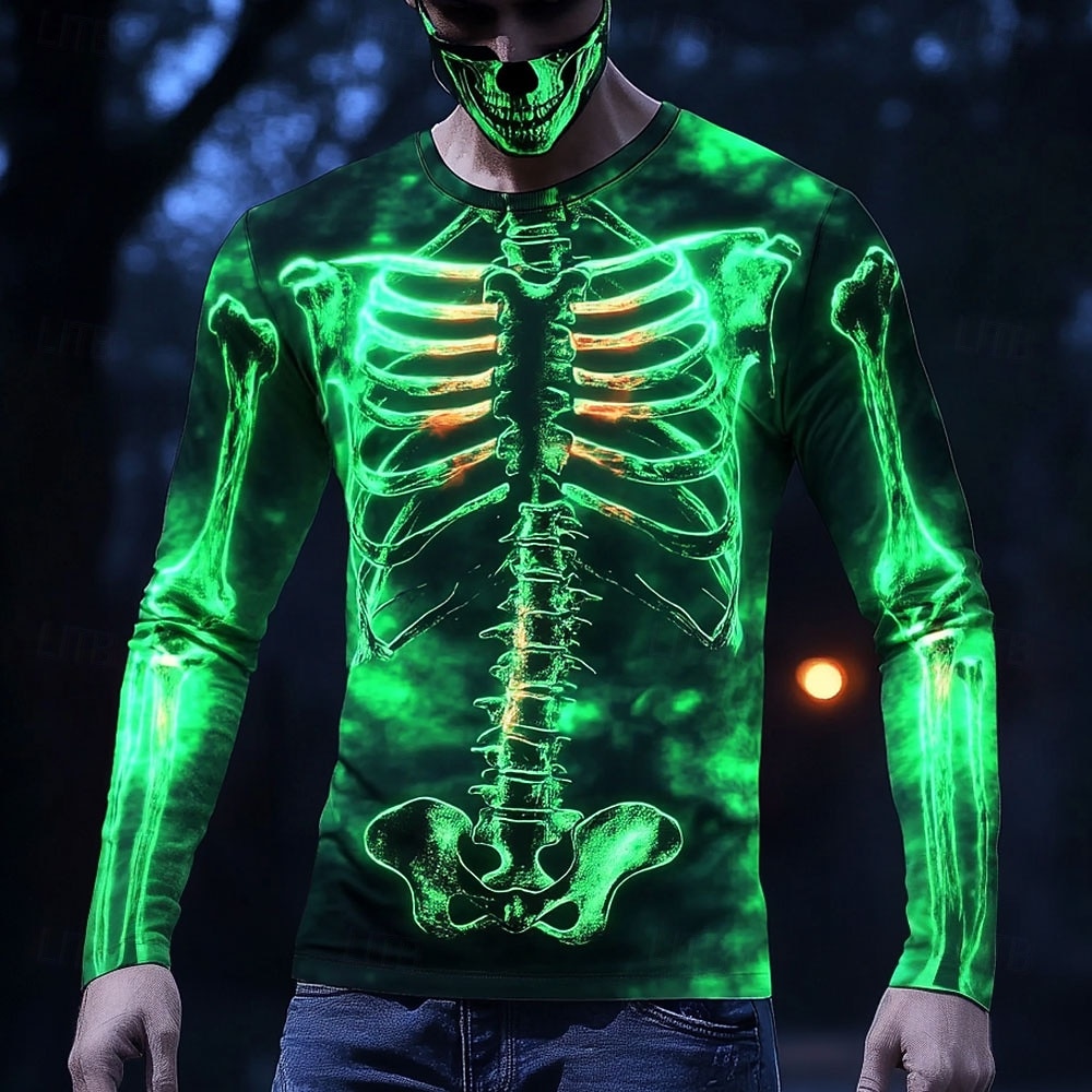Kaus Lengan Panjang Gambar Cet - 3D Printing X Ray ulasan dan harga
